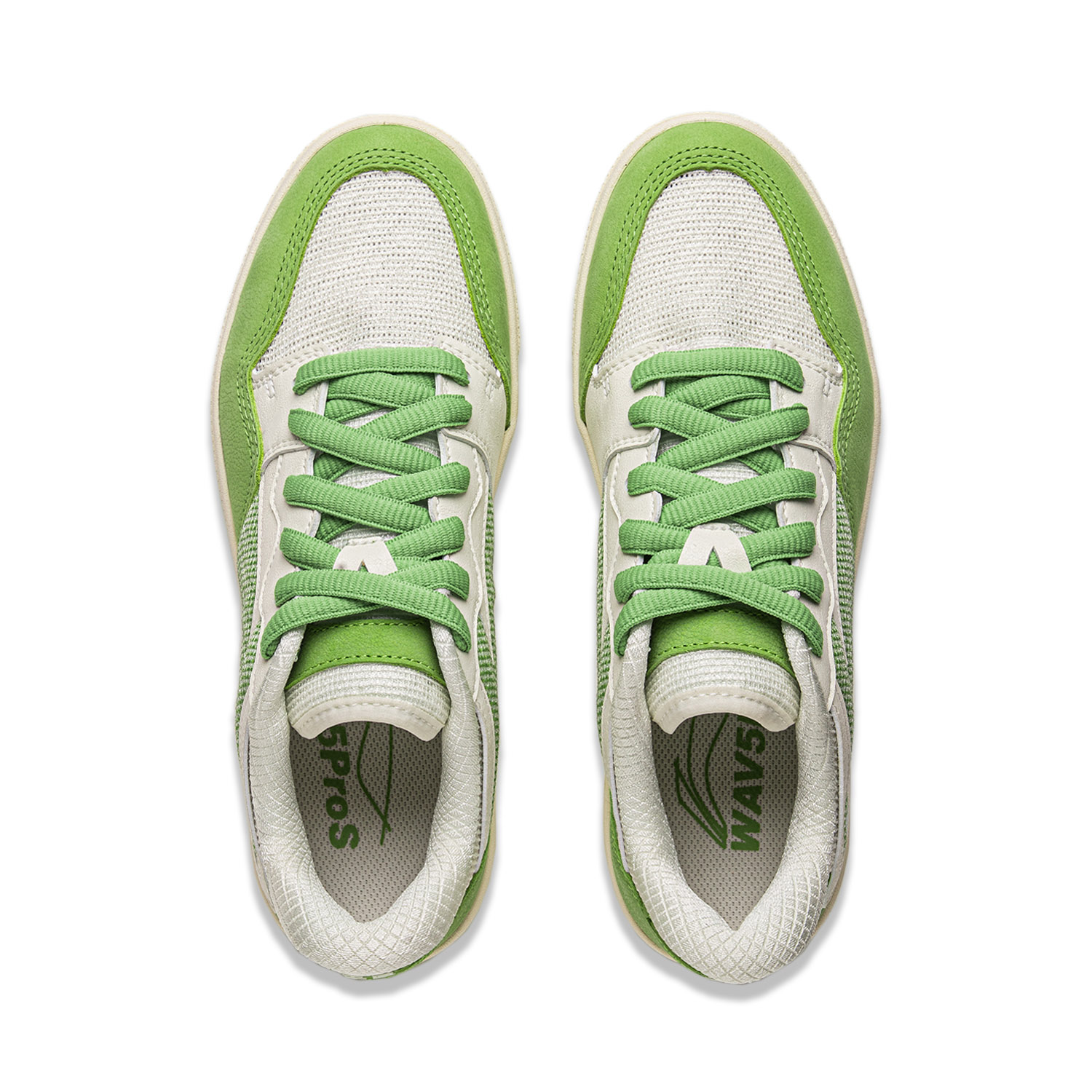 LiNing Cushioning, Wear Resistant Low top Skateboard Shoes Women's Green Beige White купить в интернет-магазине Yoocart с быстрой доставкой по России.