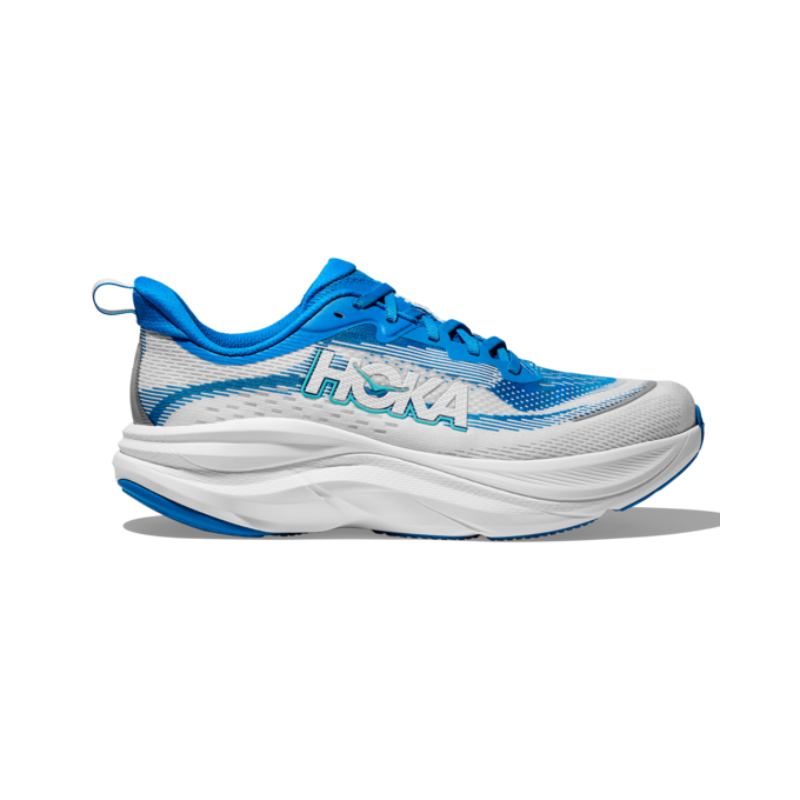 HOKA ONE ONE SKYFLOW Anti Slip Wear Resistant Low Top Casual Running Shoes Men's Blue White