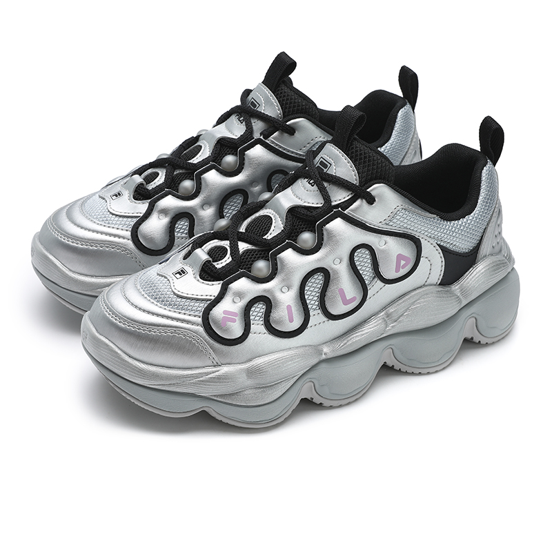 FILA PEASE Low Top Casual Shoes Women's Silver Gray купить в интернет-магазине Yoocart с быстрой доставкой по России.