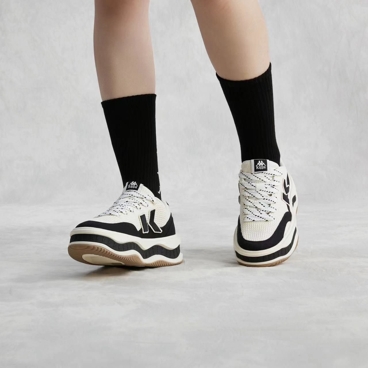 Kappa Anti Slip Wear Resistant Low Top Skateboard Shoes Women's Winter Day White купить в интернет-магазине Yoocart с быстрой доставкой по России.