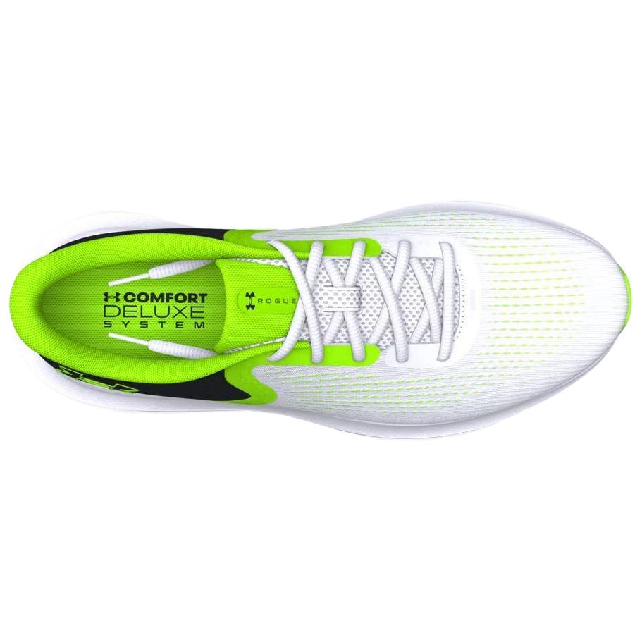 Under Armour Anti Slip Wear Resistant Low Top Casual Running Shoes Men's White