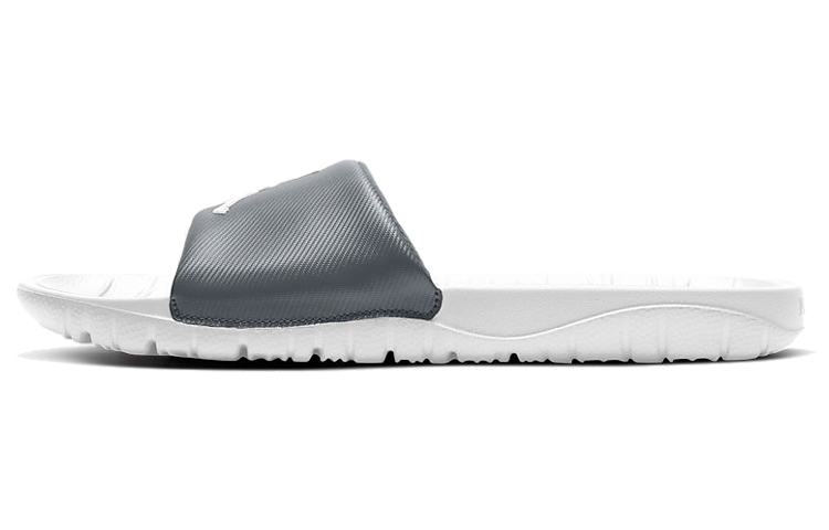 JORDAN Break Silver White Slippers
