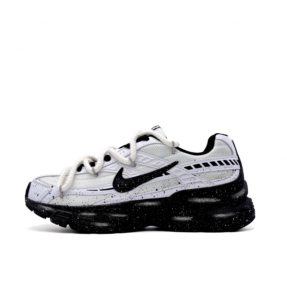 Nike Initiator Cushioning, Wear Resistant Low top Running Shoes Unisex Black White