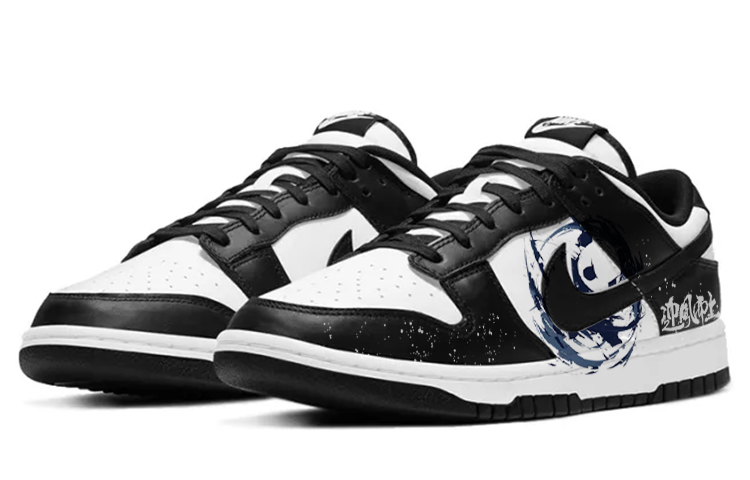 Nike Dunk Skateboard Shoes Women's Low-Top White/Black купить в интернет-магазине Yoocart с быстрой доставкой по России.