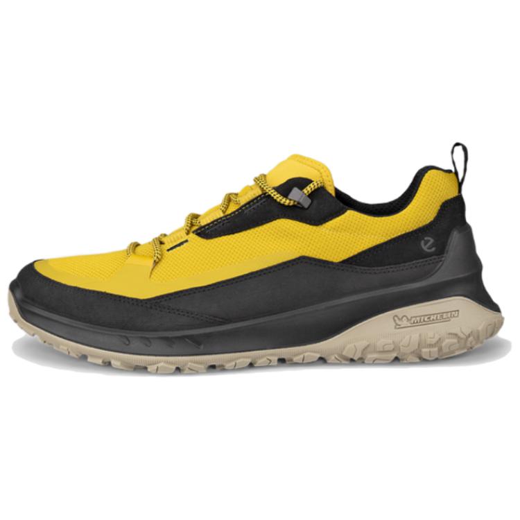 Ecco Casual Shoes Men's Black/Olive Oil