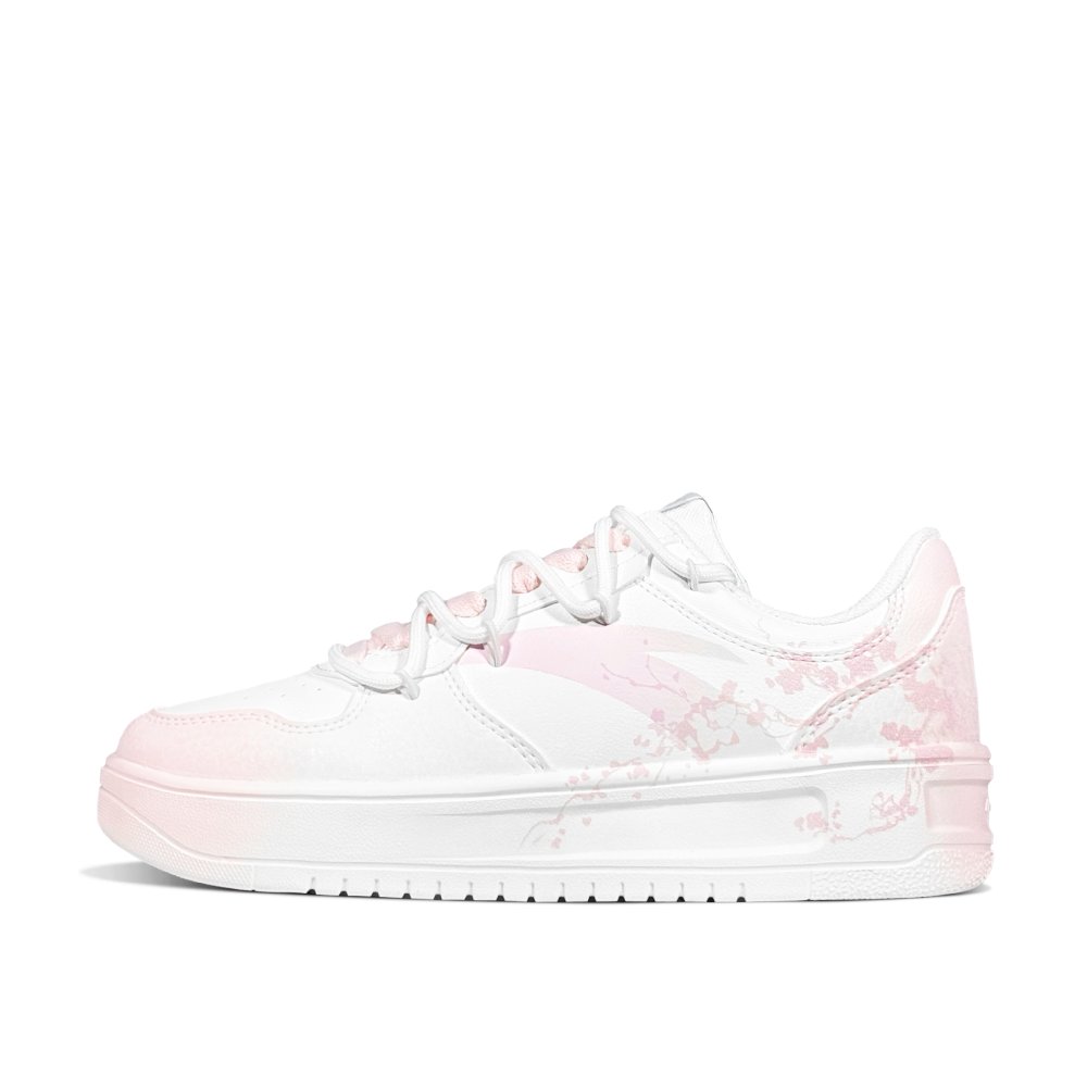 ANTA Relaxed Skateboard Shoes Women's Low top White