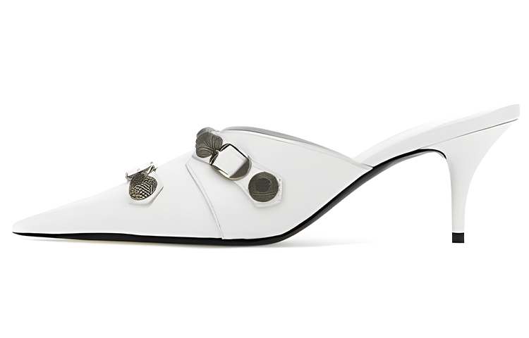Balenciaga Cagole 80mm Pointed Mules