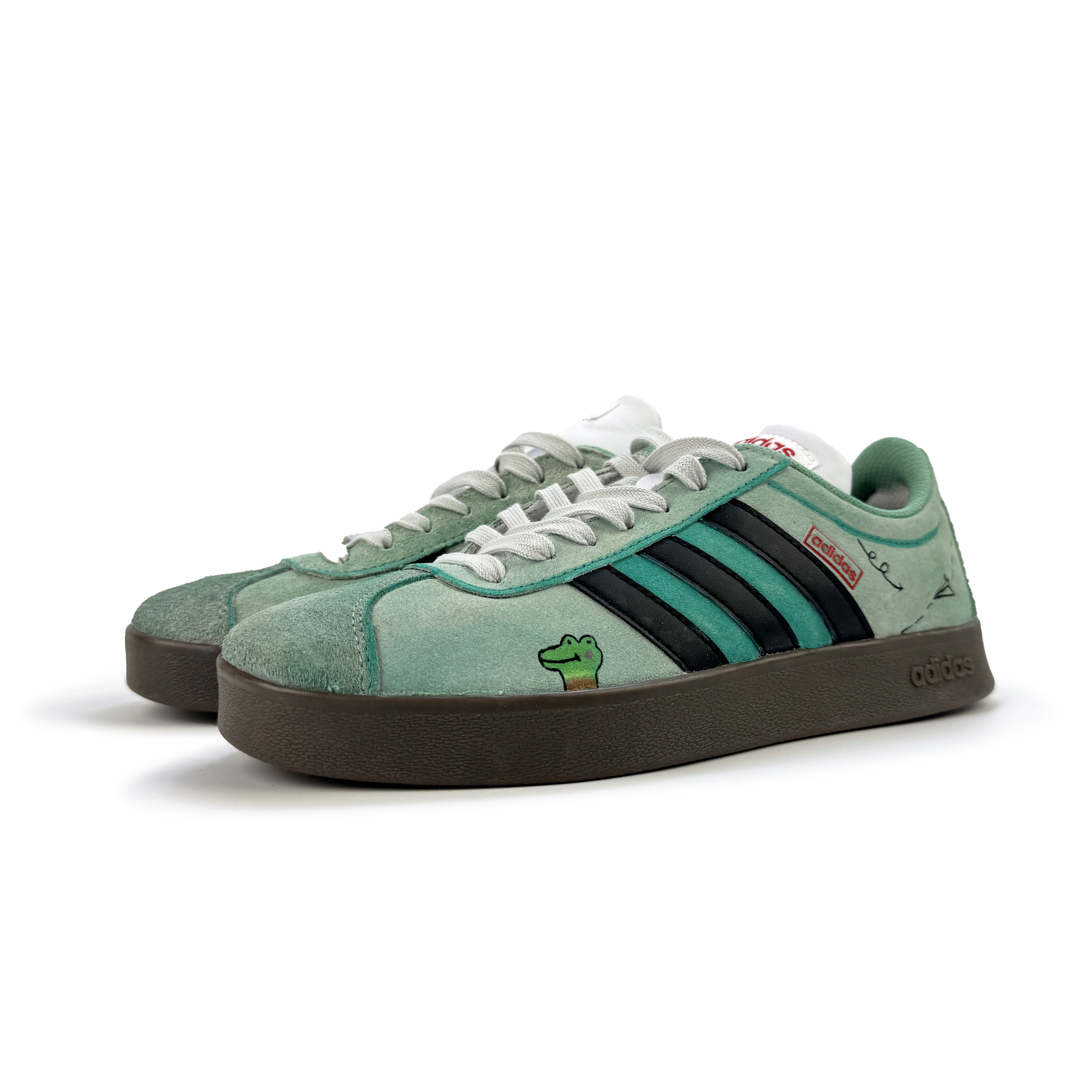 Adidas Neo German Army Trainers Unisex Low top Black/Green купить в интернет-магазине Yoocart с быстрой доставкой по России.