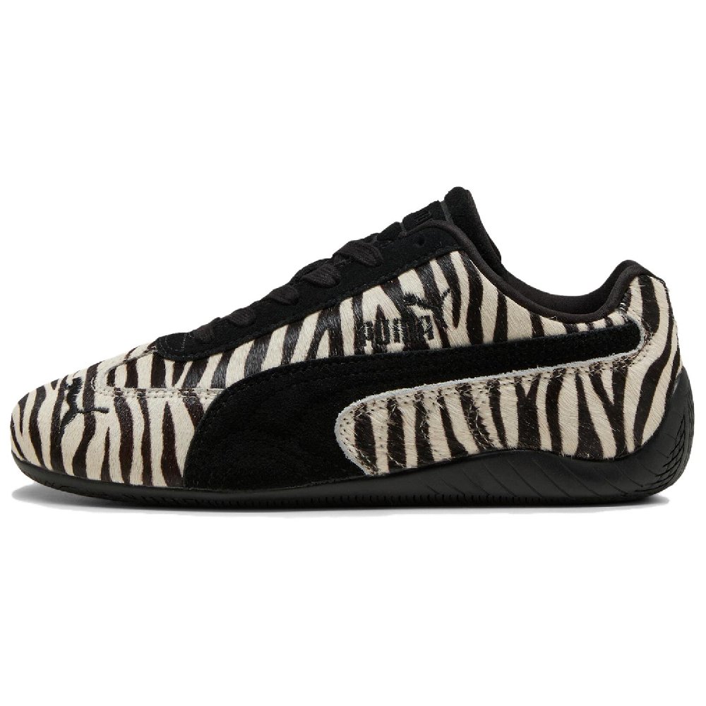 PUMA Speedcat Abrasion Resistant Low top Casual Shoes Unisex Black White