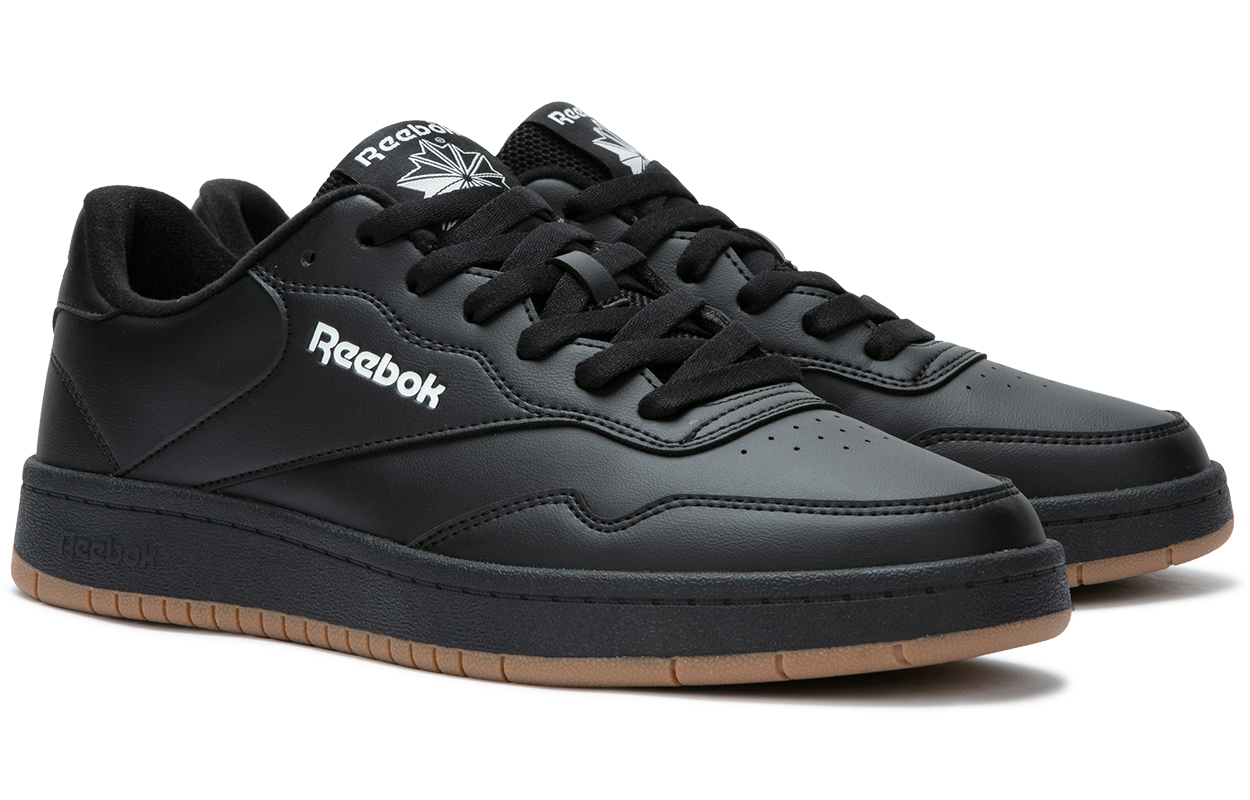 Reebok COURT 1000 Abrasion Resistant Low top Skateboard Shoes Unisex Black Warrior купить в интернет-магазине Yoocart с быстрой доставкой по России.