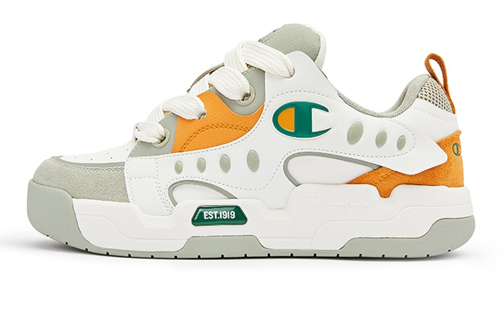 Champion Low Top Skateboard Shoes Men's Light Green