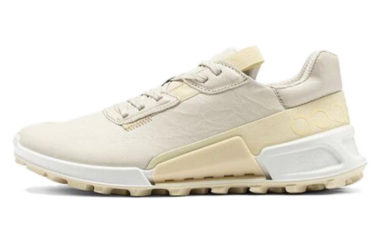 Ecco Abrasion Resistant Low Top Casual Shoes Women's Beige