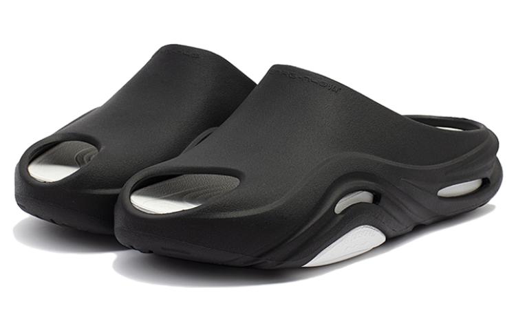 361° N40 Quiet Slide Slippers Unisex Black White