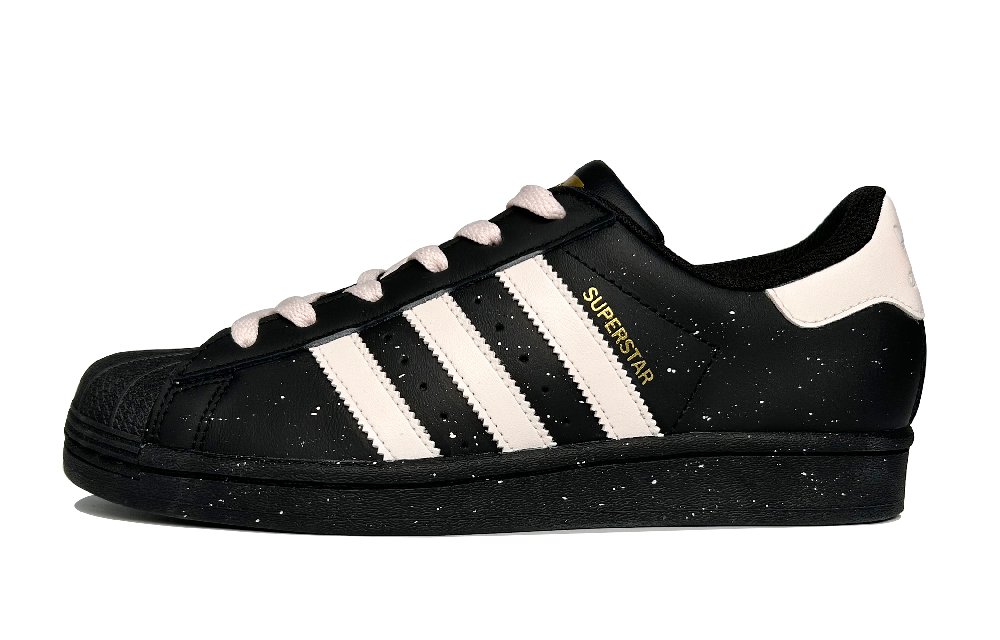 Adidas Originals Superstar Skateboard Shoes Unisex Low-Top Pink