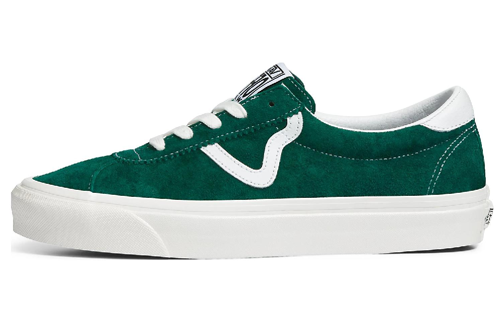 Vans Style 73 Dx 'Pig Suede   Dark Green White'