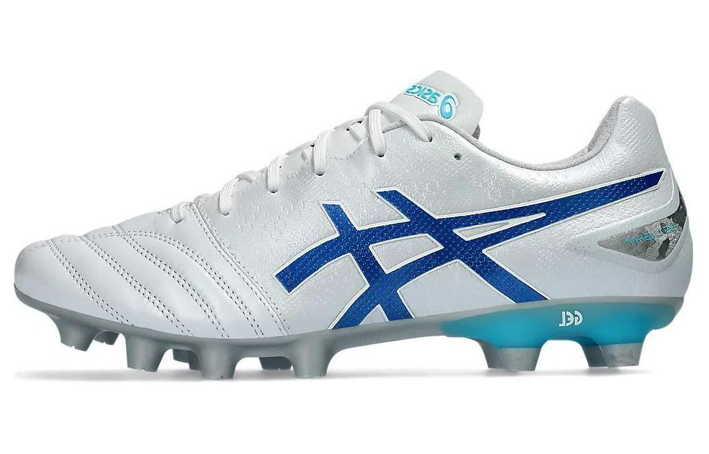 Asics DS LIGHT Series Soccer Shoes Unisex White Blue