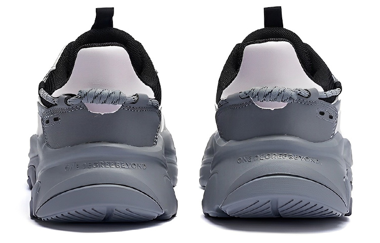 361° Lightweight, Wear resistant, And Non slip Low Top Sports Casual Shoes Women's Cosmic Gray