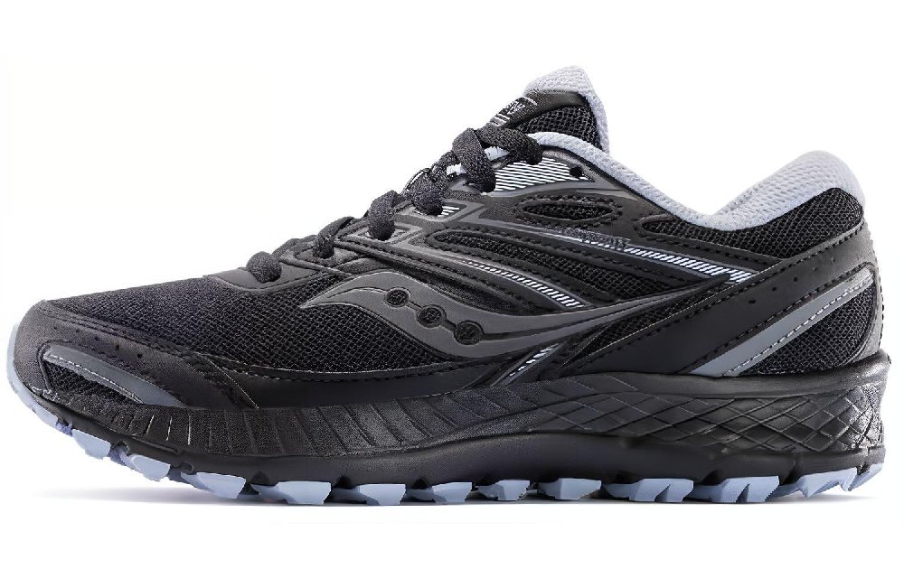 Saucony Cohesion 13 Running Shoes Women's Low-Top Black Gray Blue