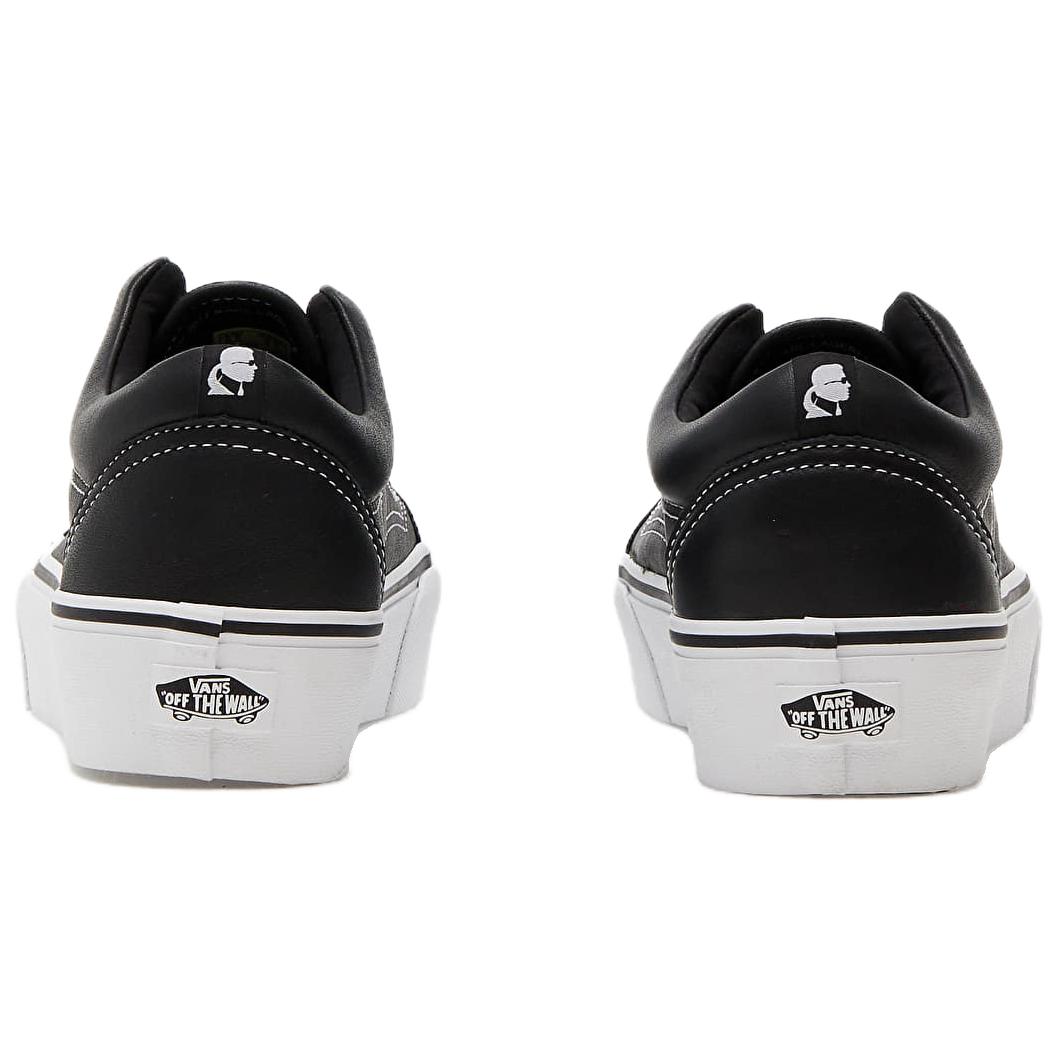Vans Karl Lagerfeld X Old Skool 'Black Grey'