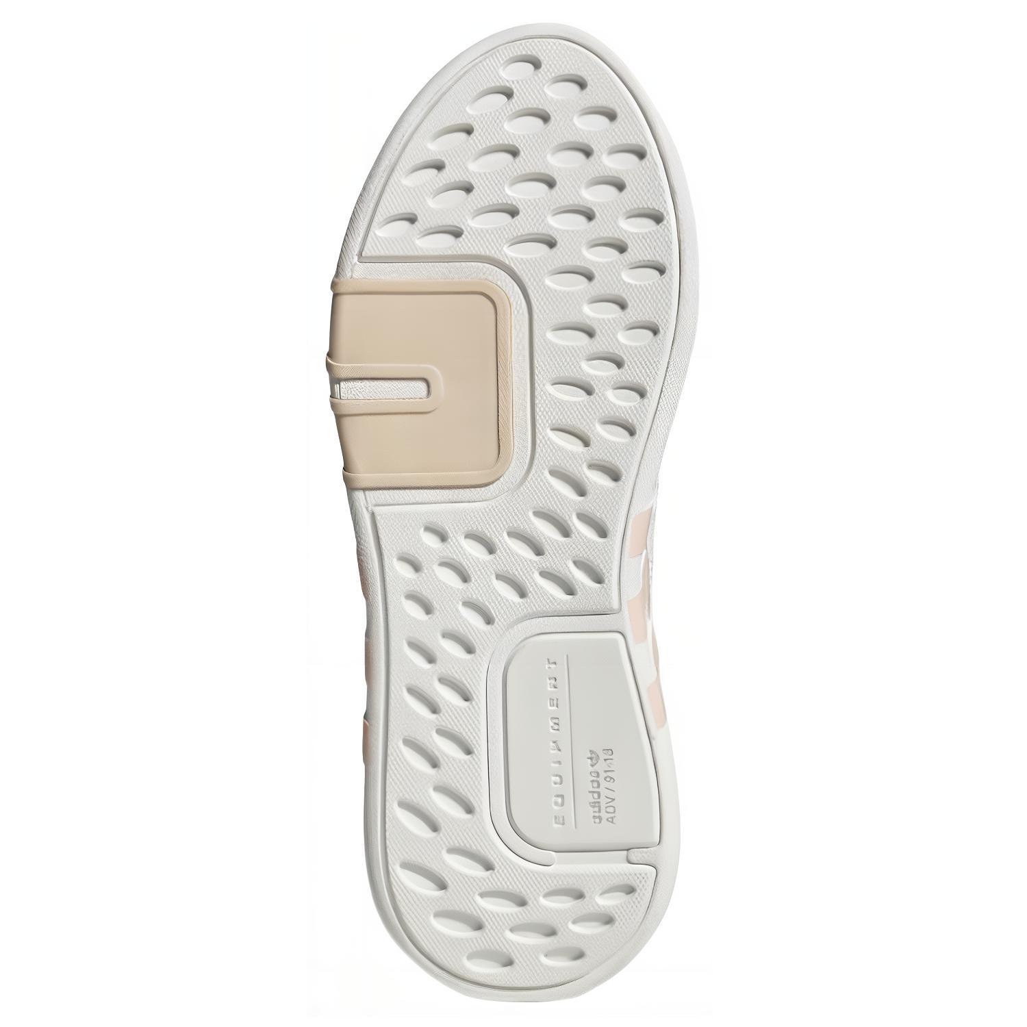 Adidas Originals Eqt Bask Adv Cushioned Wear-Resistant Coverage Mid-Top Casual Shoes Unisex White Brown купить в интернет-магазине Yoocart с быстрой доставкой по России.