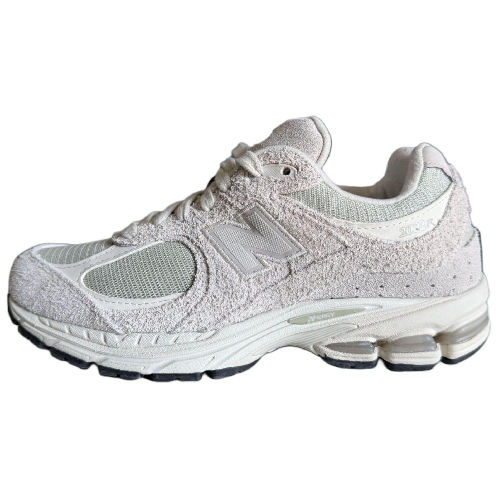 New Balance NB 2002R Anti Slip Wear Resistant Low Top Casual Running Shoes Unisex Ecru Loose Fit