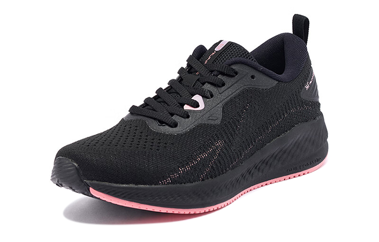 361° Slip Resistant, Abrasion Resistant, Breathable, Lightweight Low Top Running Shoes Women's Obsidian Black