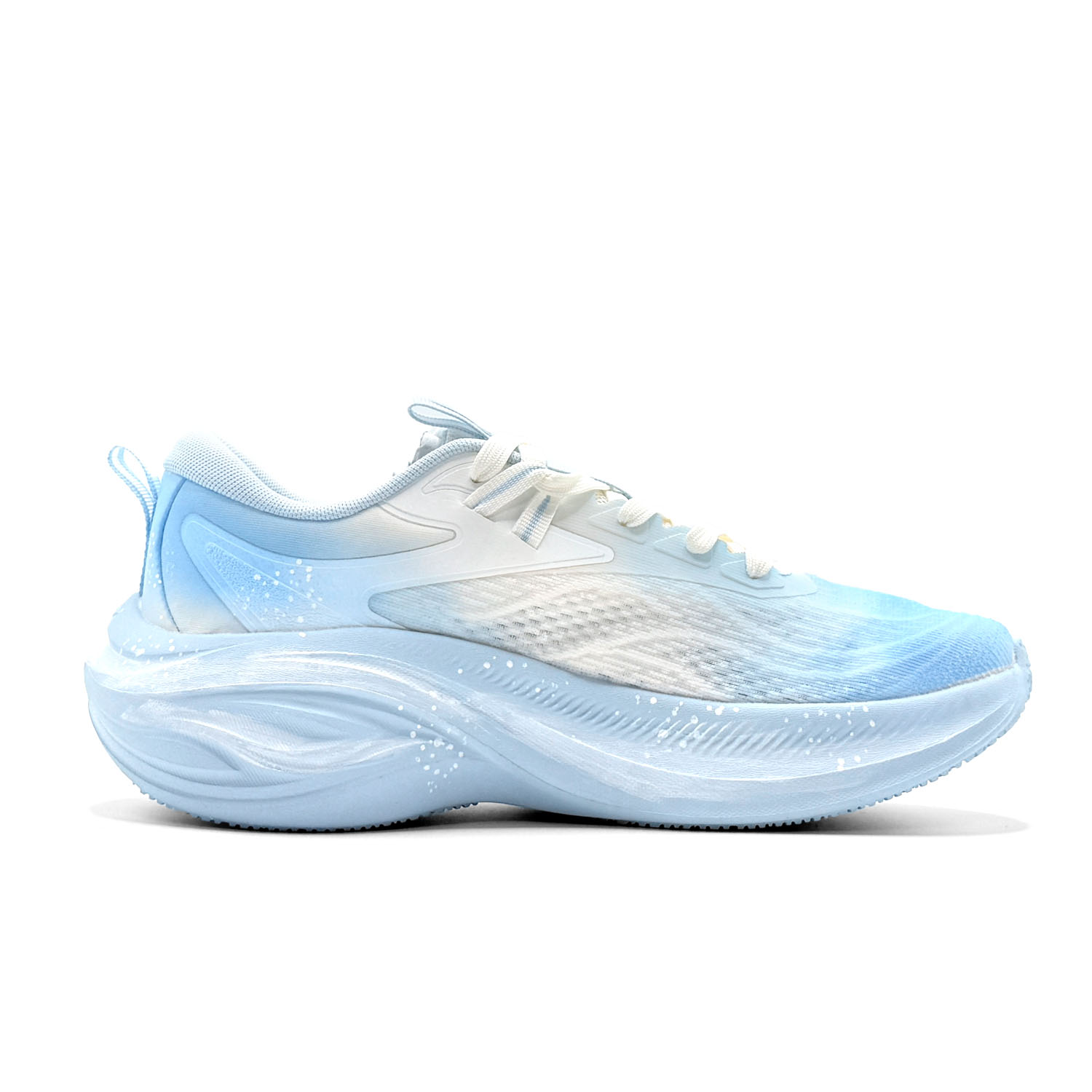 LiNing Ride Waves Cushioning, Wear Resistant Low top Casual Running Shoes Women's Blue