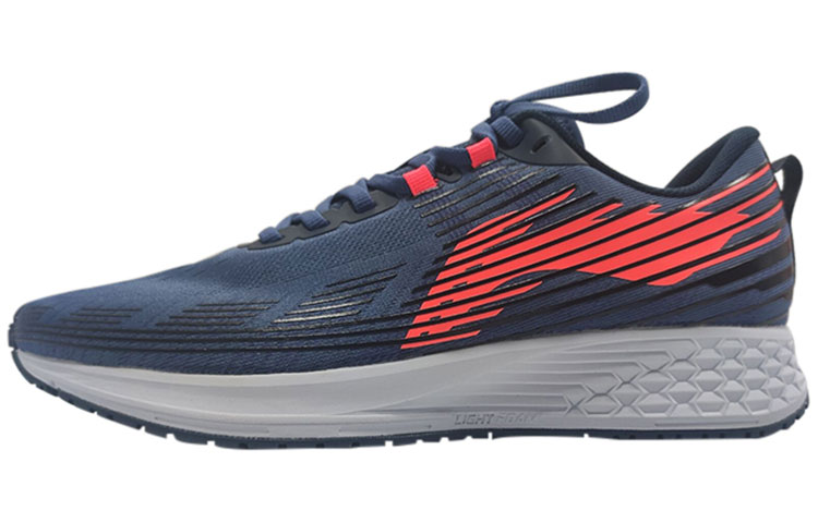 LiNing Red Hare 4 Durable Breathable Low-Top Running Shoes Men's Sea Salt Blue