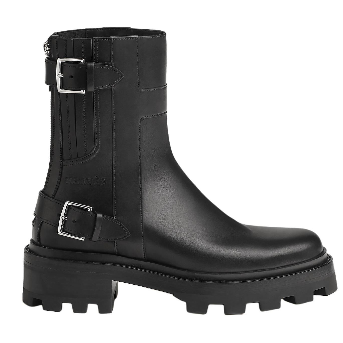 HERMES Jaimy Ankle Boots Men's Black купить в интернет-магазине Yoocart с быстрой доставкой по России.