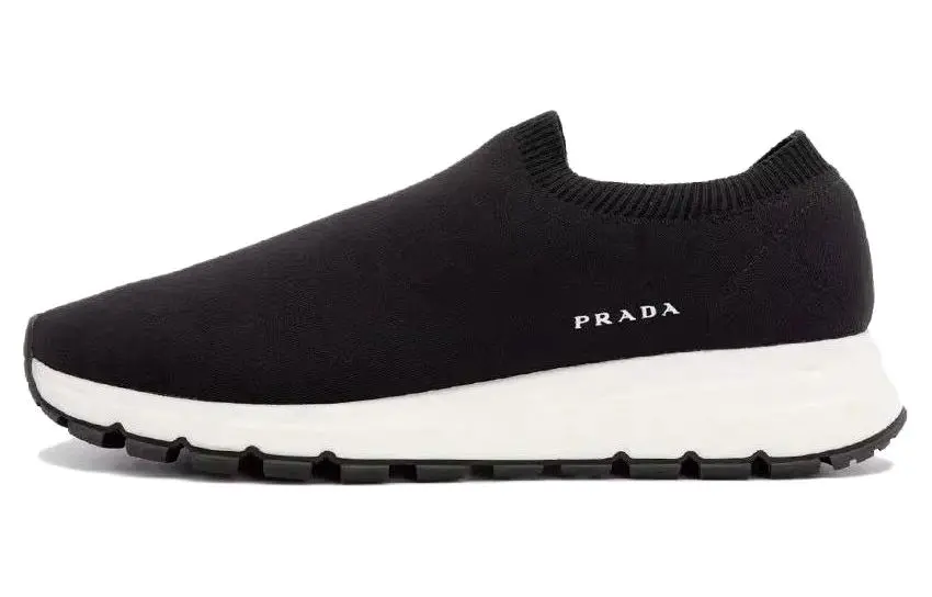 PRADA Low top Casual Shoes Men's Black