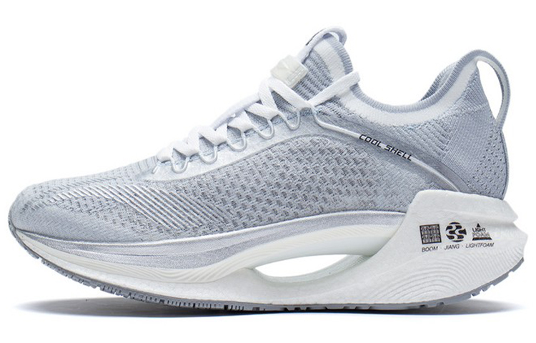 LiNing Jueying Essential Breathable And Resilient Low-Top Running Shoes Women's Silver