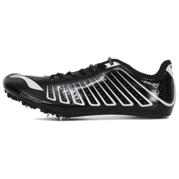 LiNing Cushioning, Wear Resistant Low Top Sprint Running Shoes Unisex Black