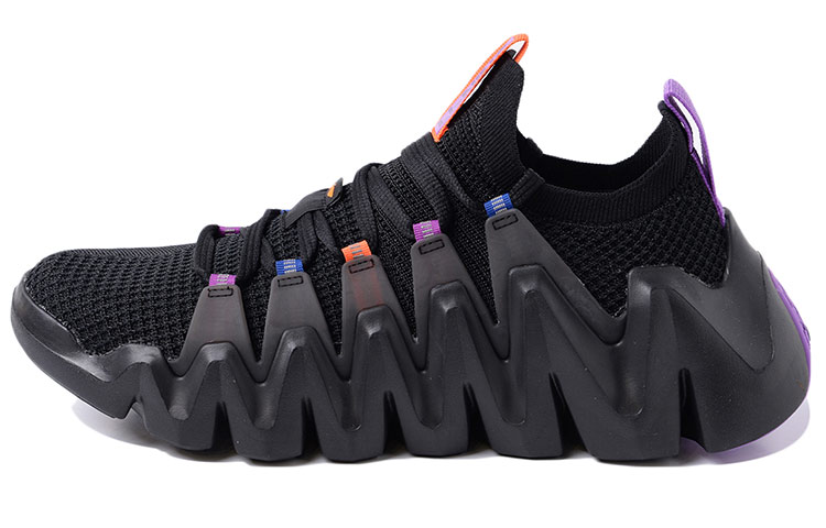 LiNing Running Shoes Men Low-Top Black/Purple