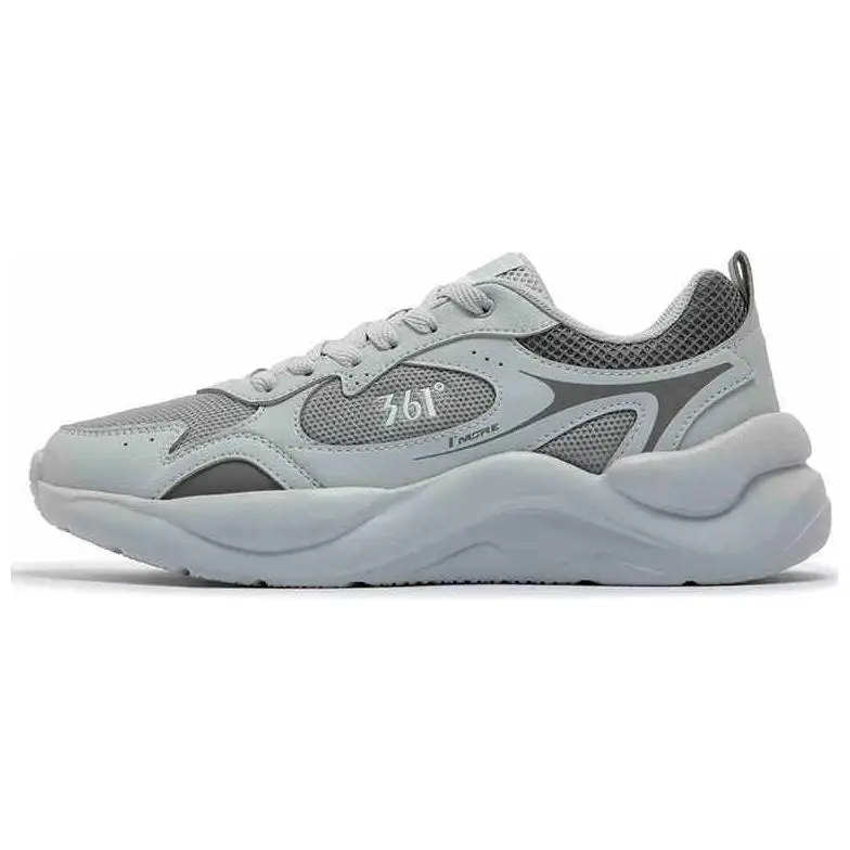 361° Slip-Resistant Breathable Coverage Low-Top Casual Shoes Men's Gray