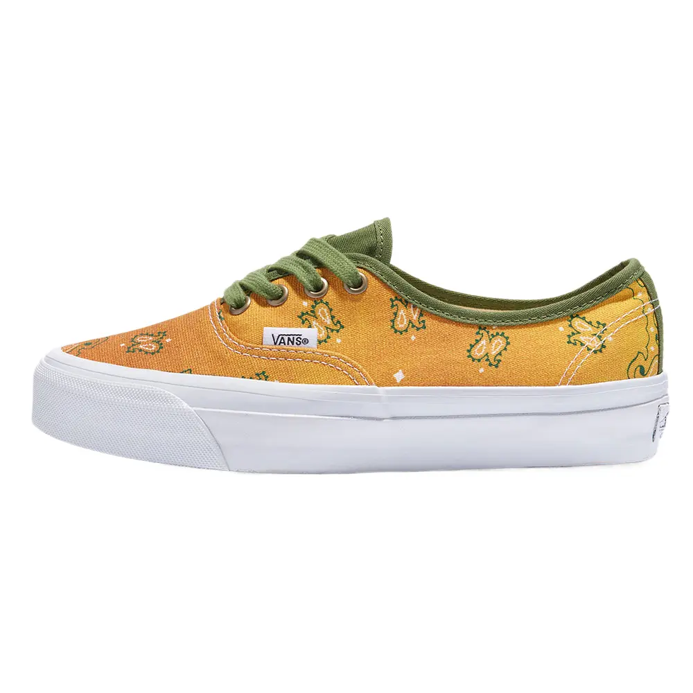 Vans Authentic 44 Low Top Skateboard Shoes Women's Yellow