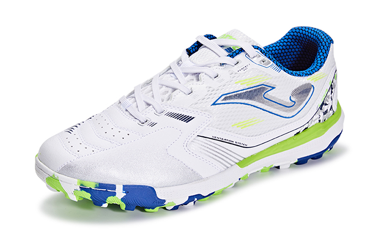 Joma Cushioning, Wear Resistant Soccer Shoes Men's White Green купить в интернет-магазине Yoocart с быстрой доставкой по России.