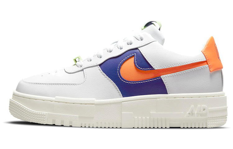 Nike Air Force 1 Low Pixel White Concord Crimson Women's