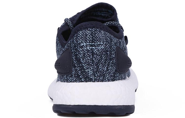 Adidas Pureboost Slip-Resistant Lightweight Support Low-Top Running Shoes Unisex Blue