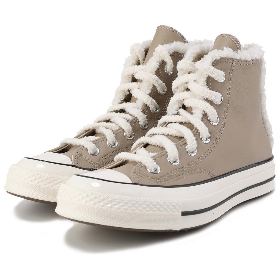 Converse 1970s Anti-Slip Wear-Resistant High-Top Canvas Shoes Unisex Brown