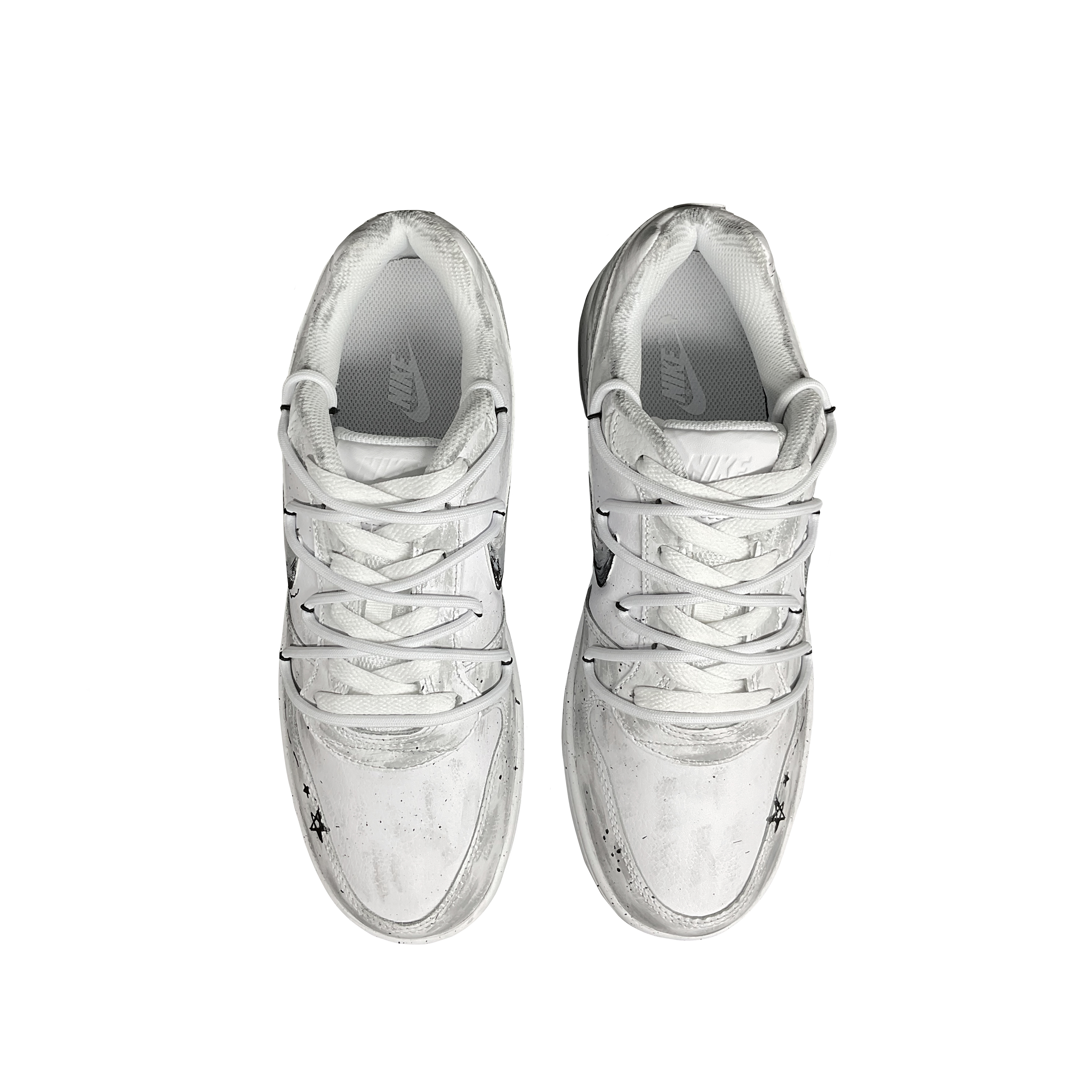 Nike EBERNON Tower Rabbit Coexistence Cushioning, Wear Resistant Low Top Skateboard Shoes Men's Gray White купить в интернет-магазине Yoocart с быстрой доставкой по России.