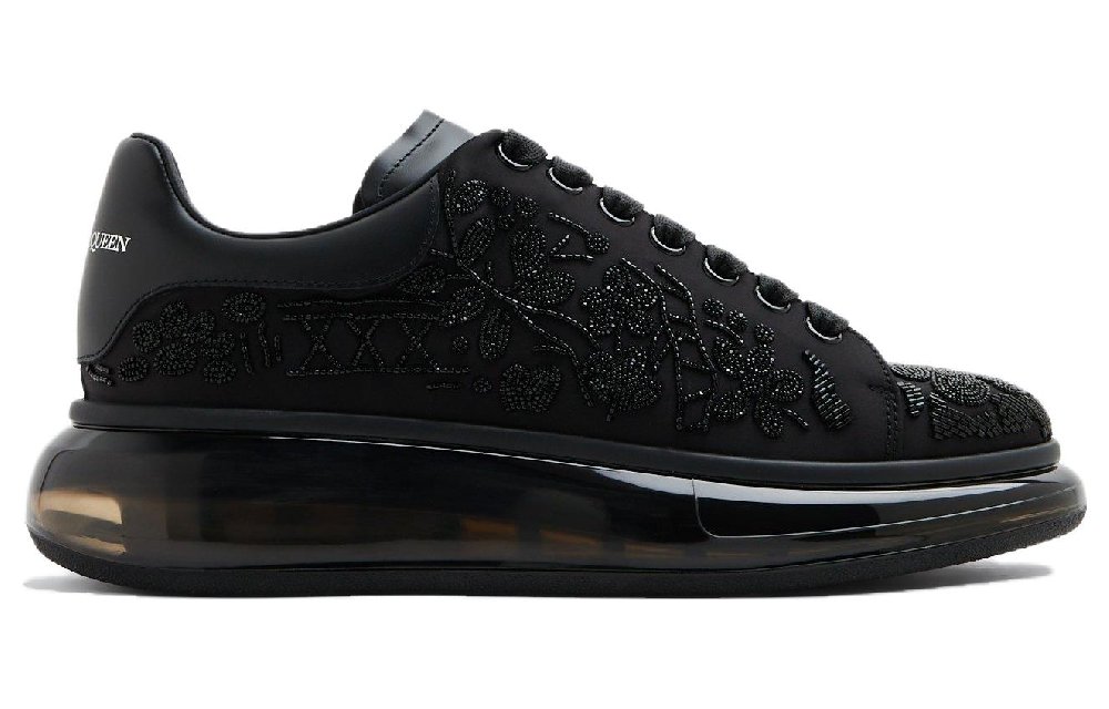 Alexander McQueen Oversized Black All Over Botanical Beads