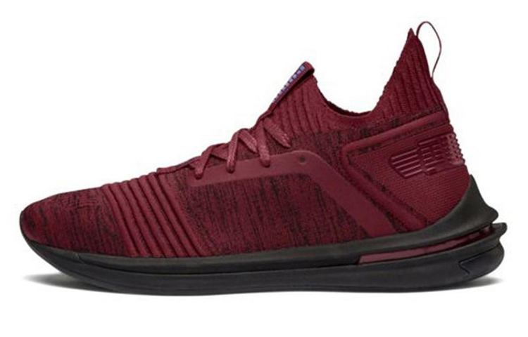 PUMA Ignite Limitless Sr Evoknit Low Top Running Shoes Red