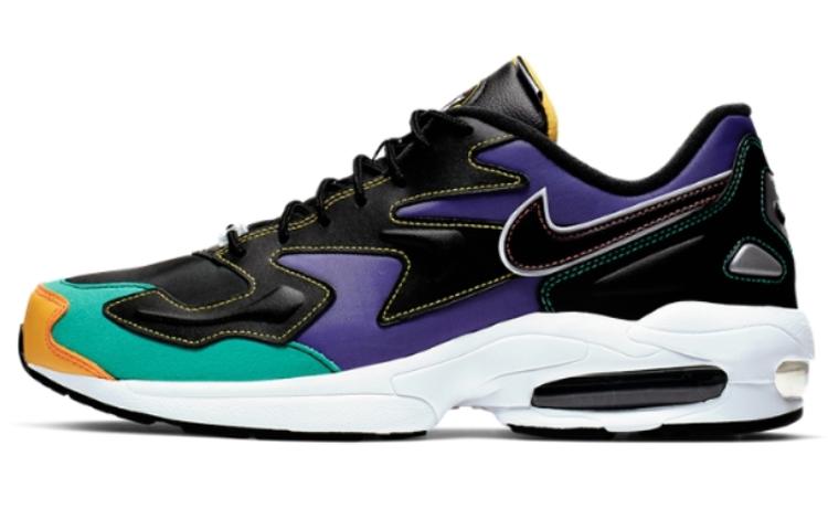 Nike Air Max2 Light Black Contrast Stitching
