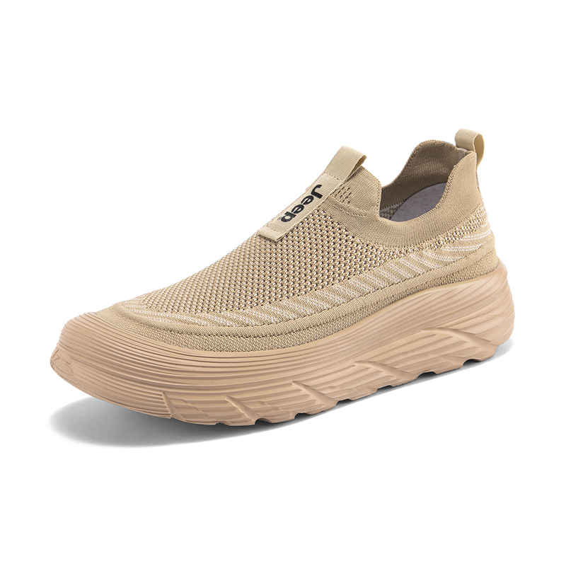 Jeep Low Top Outdoor Shoes Men's Khaki купить в интернет-магазине Yoocart с быстрой доставкой по России.