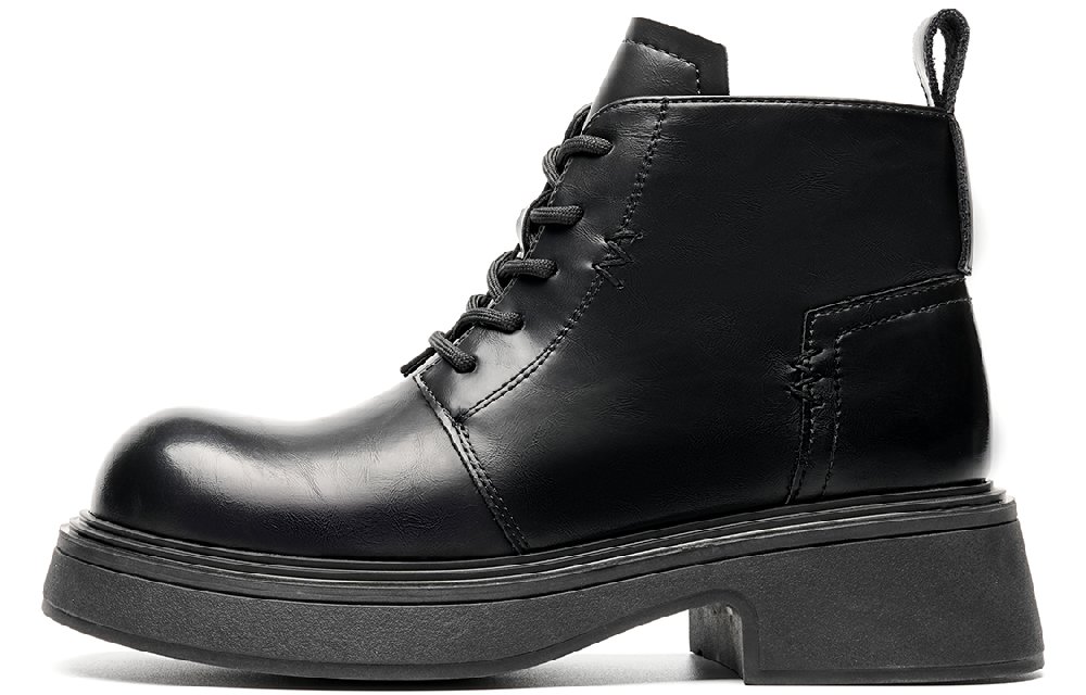 EBLAN Short Martin Boot Women's Black