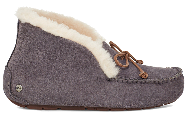 UGG Alena Fleece Lined Shoe Purple Gray Women's