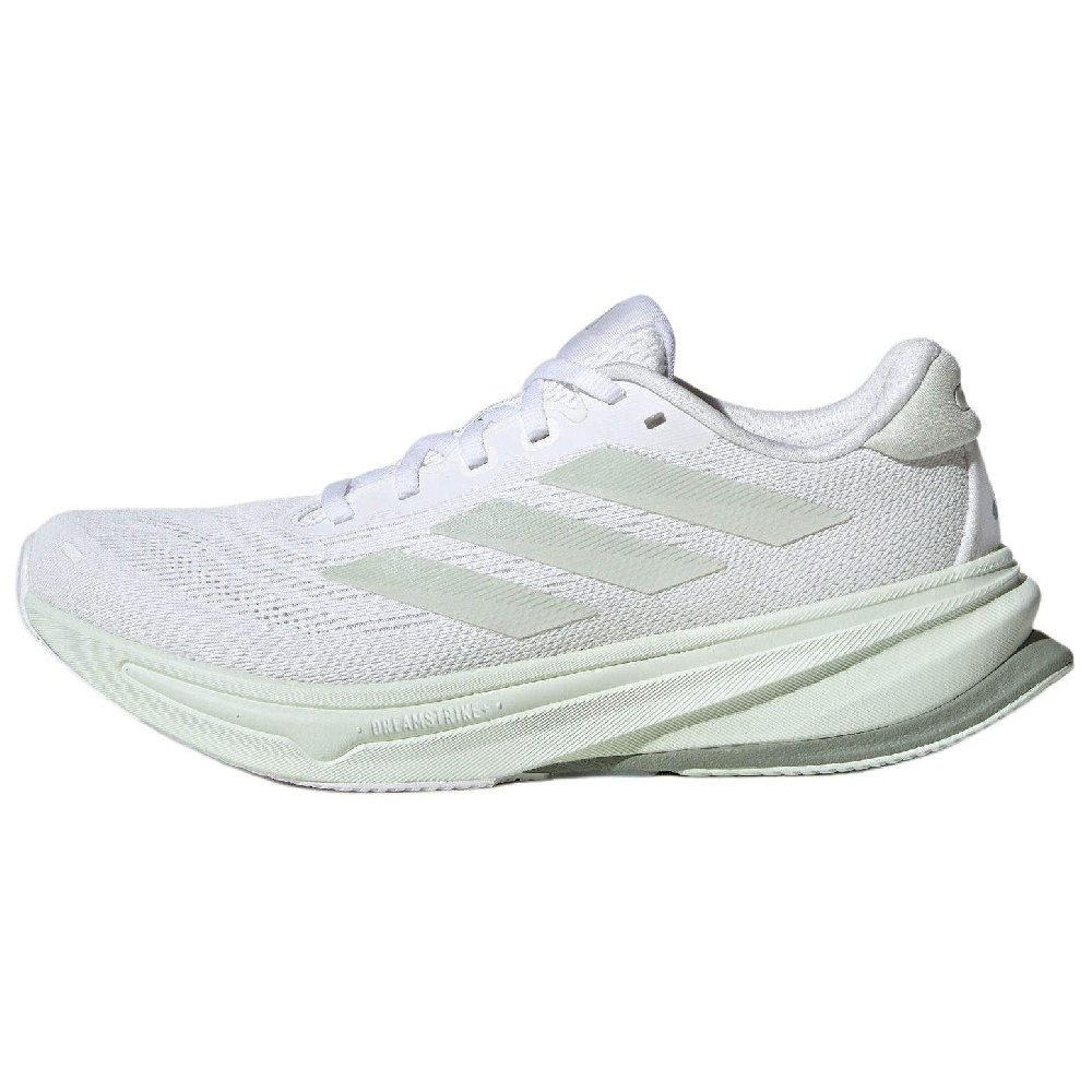 Adidas Supernova Anti-Slip Wear-Resistant Low-Top Casual Running Shoes Women's White Green