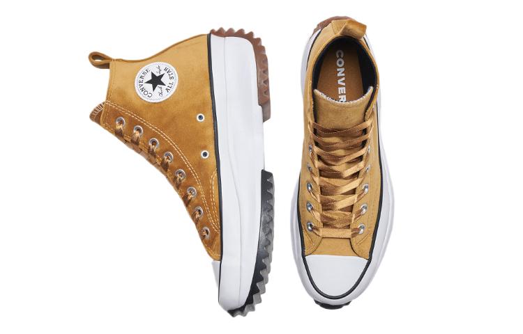 Converse Run Star Hike High Top Canvas Shoes Yellow купить в интернет-магазине Yoocart с быстрой доставкой по России.