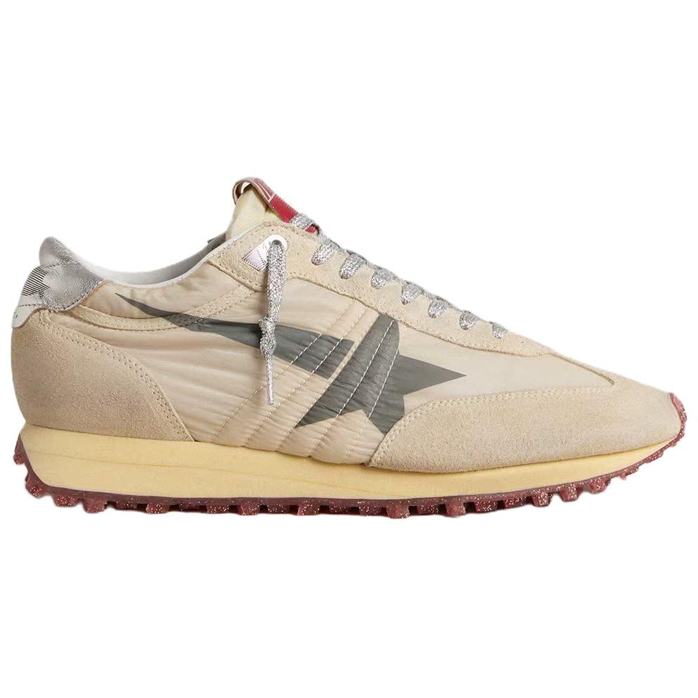 Golden Goose Marathon RUNNING Low top Casual Shoes Men's Beige