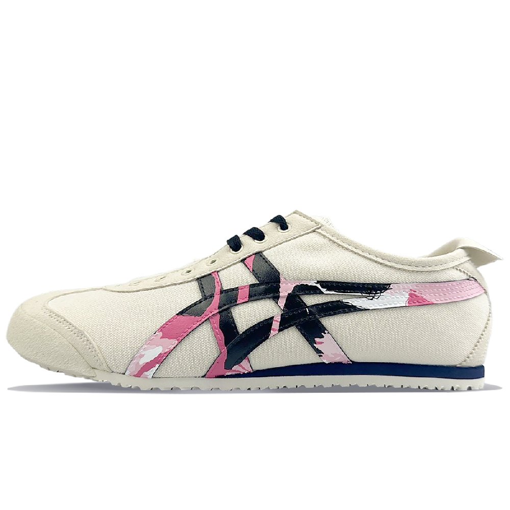 Onitsuka Tiger MEXICO 66 Lightweight Low-Top Casual Shoes Unisex White Black
